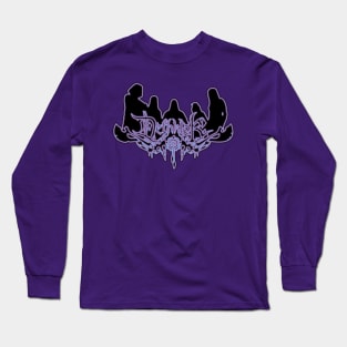 Hell Fire Neon Sign Dethklok Long Sleeve T-Shirt